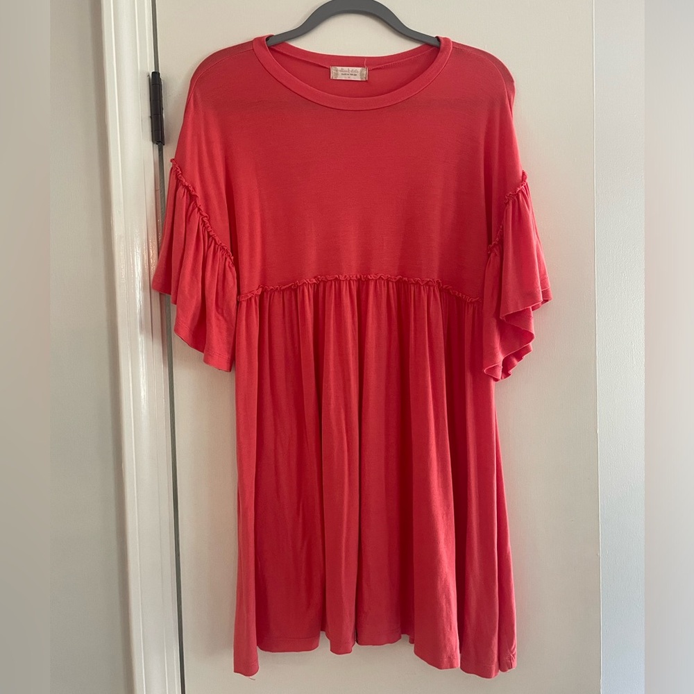 Altar'd state coral summer dress